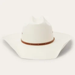 Best Stetson Stanhope 10X Straw Cowboy Hat Natural