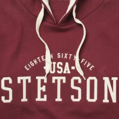 Sale Stetson Hooded Sweatshirt Red