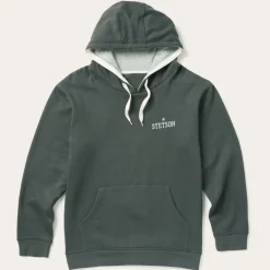Hot Stetson Hoody Star Left Chest Blue