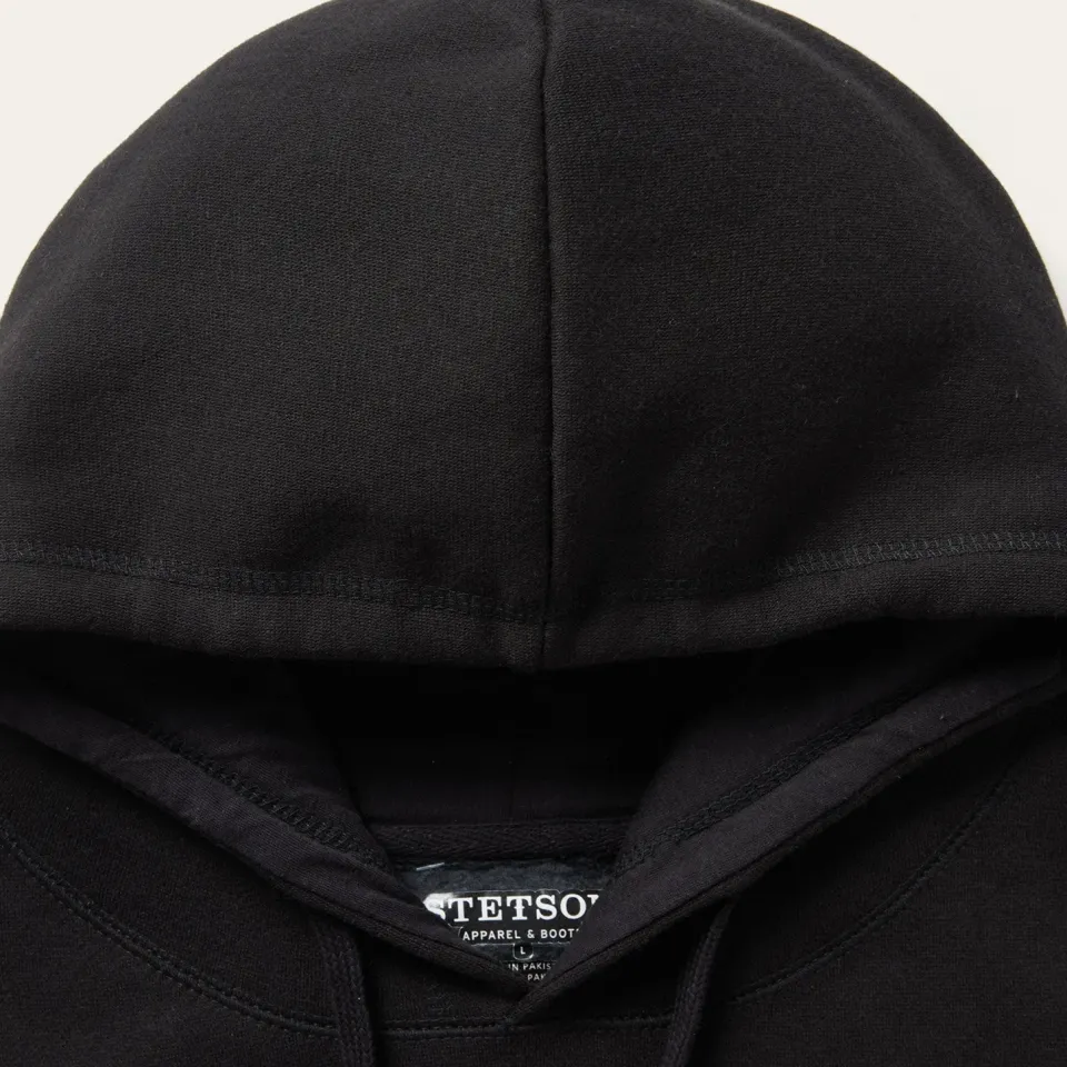 Sale Stetson Star Hooded Sweatshirt Black