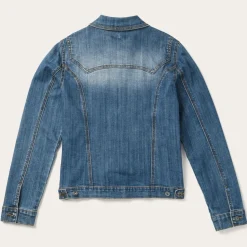 Discount Stetson Stretch  Denim Jacket Blue