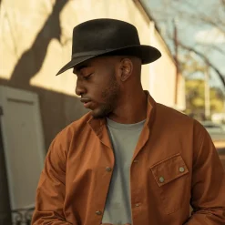 Sale Stetson Stratoliner Fedora Black