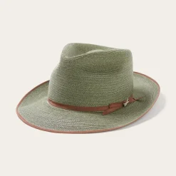 Clearance Stetson Stratoliner Hemp Fedora Sage