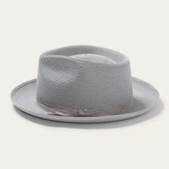 New Stetson Stratoliner Milan Fedora Grey
