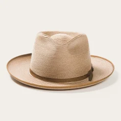 Sale Stetson Stratoliner Milan Fedora Cognac