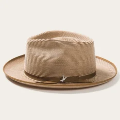 Sale Stetson Stratoliner Milan Fedora Cognac