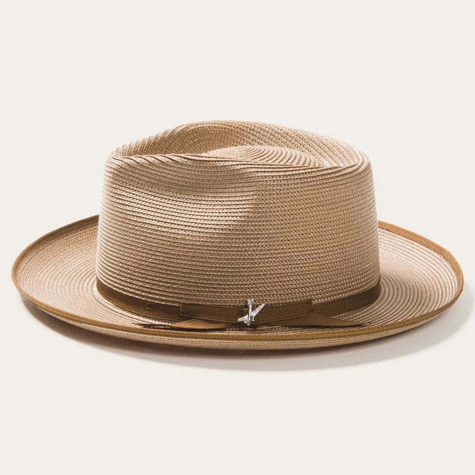 Sale Stetson Stratoliner Milan Fedora Cognac