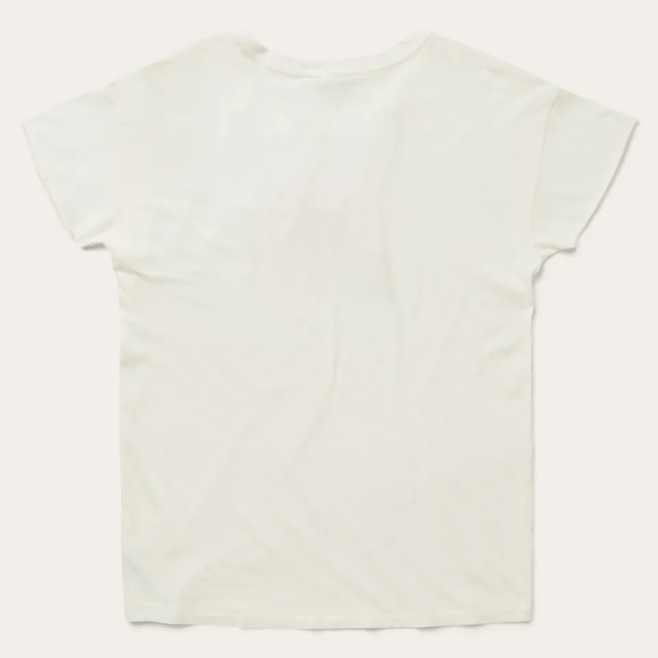 Outlet Stetson Sunrise Graphic Tee White