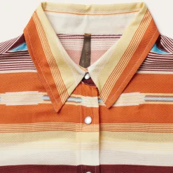 Online Stetson Sunset Serape Print Western Shirt Multi