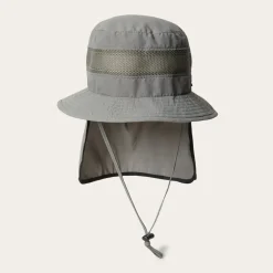 Best Stetson Switchback 'No Fly Zone' Mesh Bucket Hat Willow