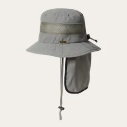 Best Stetson Switchback 'No Fly Zone' Mesh Bucket Hat Willow