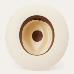 Stetson Tallahassee Shantung Straw Fedora Natural