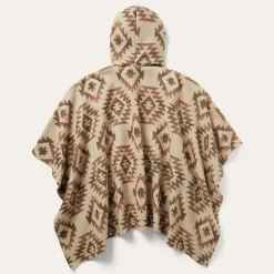 Hot Stetson Tan Aztec Poncho Brown