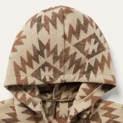 Hot Stetson Tan Aztec Poncho Brown
