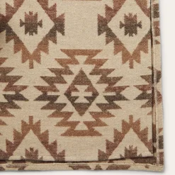 Hot Stetson Tan Aztec Poncho Brown