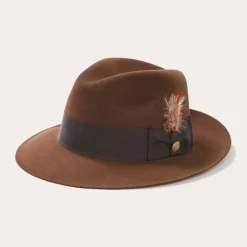 Sale Stetson Temple Fedora Mink