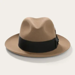Clearance Stetson Temple Fedora Tawny