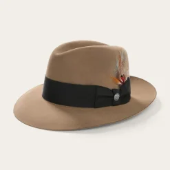 Clearance Stetson Temple Fedora Tawny