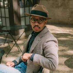 Stetson Temple Fedora Tawny
