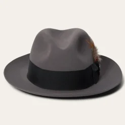 Discount Stetson Temple Fedora Caribou