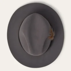 Discount Stetson Temple Fedora Caribou