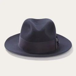 New Stetson Temple Fedora Navy