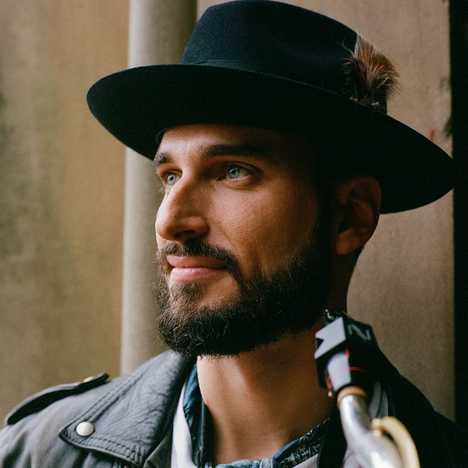 New Stetson Temple Fedora Navy