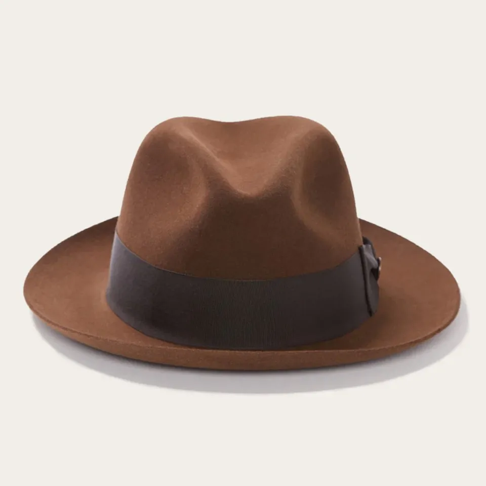 Hot Stetson Temple Fedora Mink