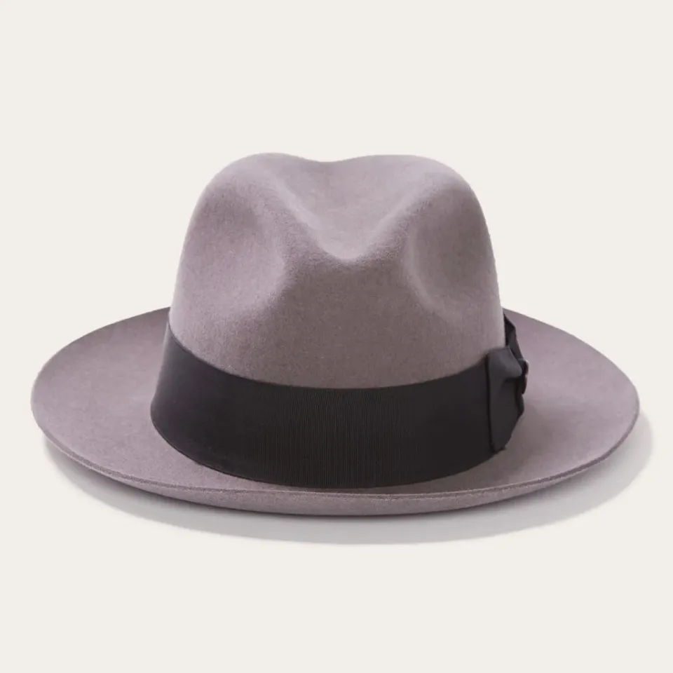 Best Stetson Temple Wool Fedora Caribou