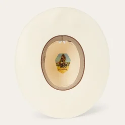 Outlet Stetson Thunder 10X Straw Cowboy Hat Ivory Gray