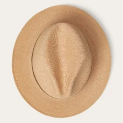 Online Stetson Triad Straw Fedora Mustard