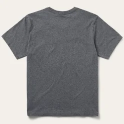 Outlet Stetson Vintage Arrow Graphic Tee Grey
