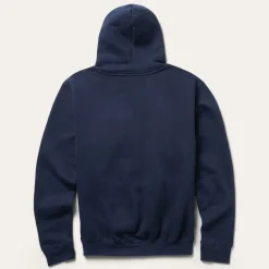 Discount Stetson Vintage Desert Hooded Sweatshirt Blue