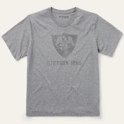Stetson Vintage Eagle Graphic Tee Grey