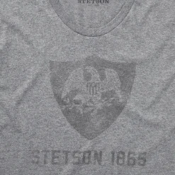 Stetson Vintage Eagle Graphic Tee Grey