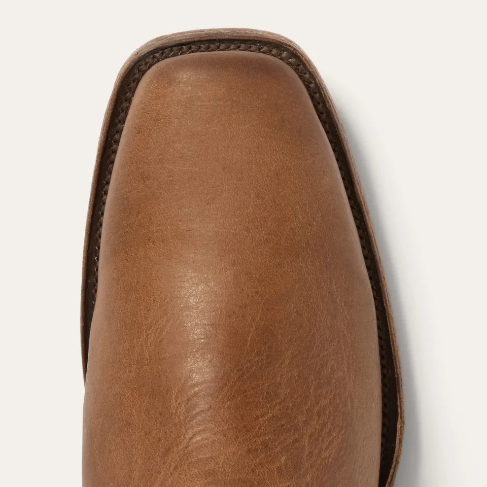New Stetson Vintage Harness Boots Tan