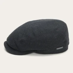 Hot Stetson Virgin Wool  Cashmere Driver Cap Grey