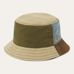 Outlet Stetson Waxed Cotton Bucket Hat Multi