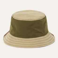 Outlet Stetson Waxed Cotton Bucket Hat Multi