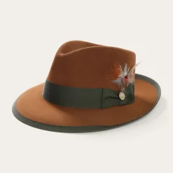 Sale Stetson Whippet Fedora Cognac