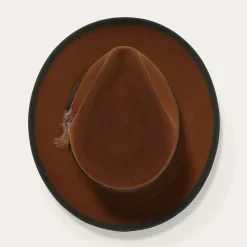 Outlet Stetson Whippet Fedora Cognac