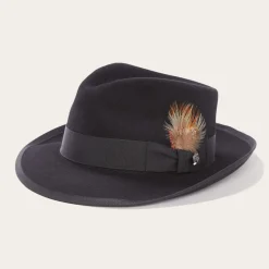 New Stetson Whippet Fedora Black