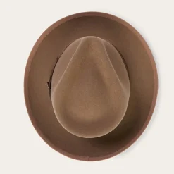 New Stetson Whippet Wool Fedora Camel