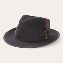 Hot Stetson Whippet Wool Fedora Black