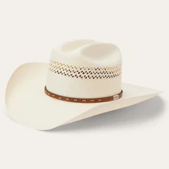 Stetson Williston 8X Straw Cowboy Hat Natural