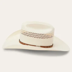 Stetson Williston 8X Straw Cowboy Hat Natural
