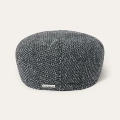 Discount Stetson Wool Ivy Cap Grey Mix