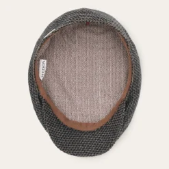 Outlet Stetson Wool Ivy Cap Brown/Beige Mix